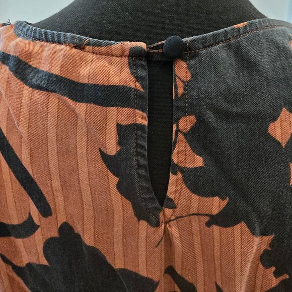 Eva Franco for Anthropologie Assymetrical Floral Maxi Dress - Picture 5 of 9